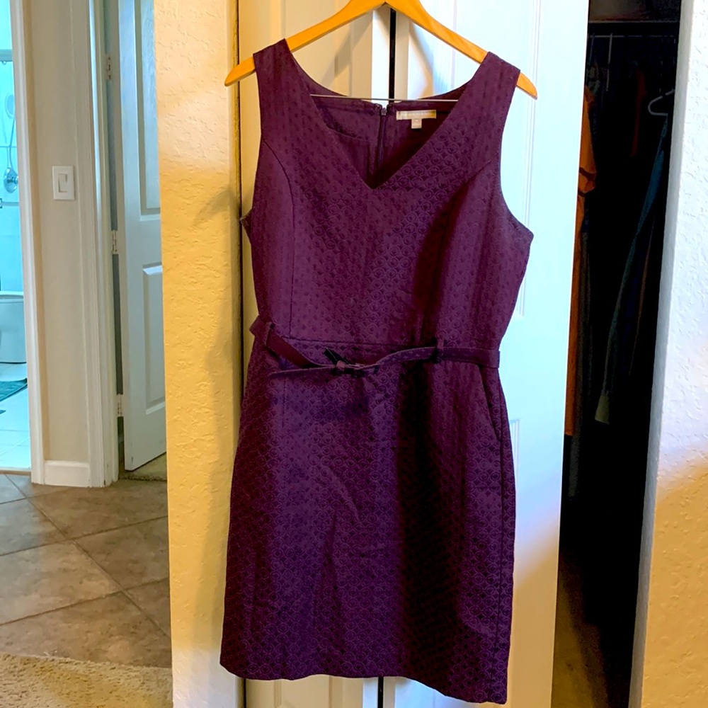 Banana Republic purple dress